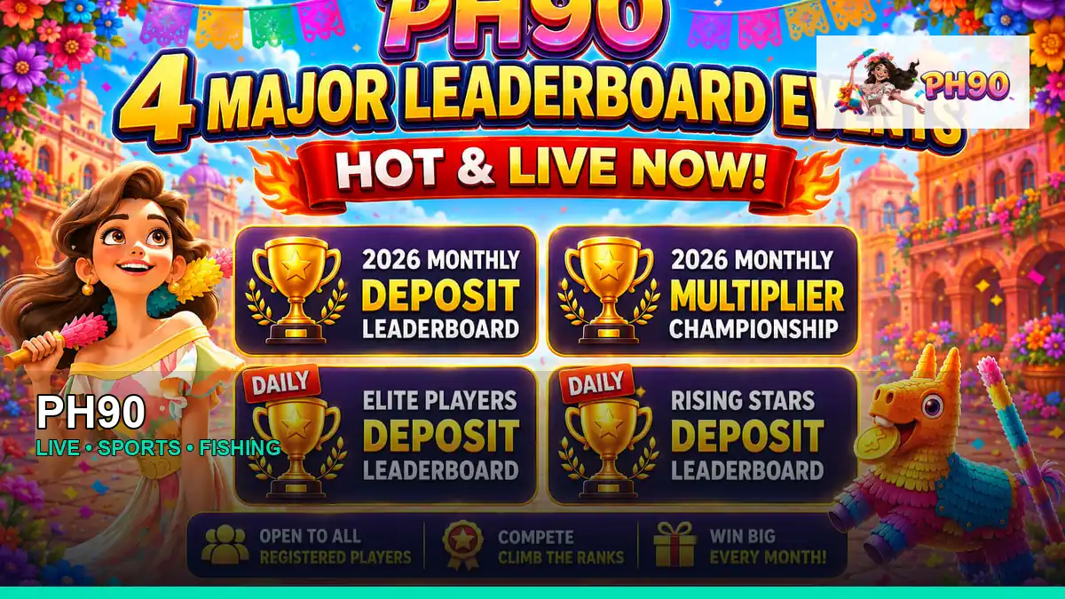 PH90 live casino, sports and fishing games for Philippine players